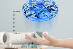 Liquidation/Wholesale Lot: 12PCS Helicopter RC UFO Drone Aircraft Hand Sensing Infrared