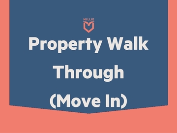 Service: Property Walk Through  - Move In