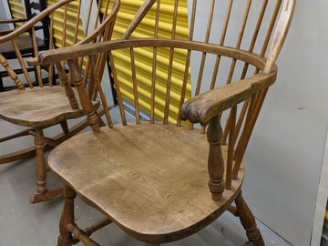 Selling: Antique high back chair