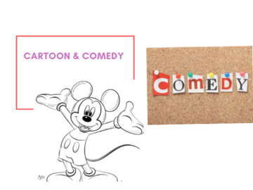 per session: Cartoon & Comedy