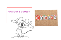 per session: Cartoon & Comedy