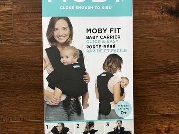 Selling with online payment: Like New in Box Moby Baby Carrier Wrap