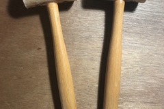 Selling with online payment: Pair of Rawhide Chime Mallets