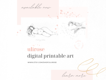 Product: ulirose - digital printable art 
