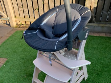 Rent out Weekly: Wooden high chair 