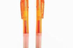 Liquidation/Wholesale Lot:  (1,000) BIC Intensity Clic Gel Pens – Orange Gel Ink