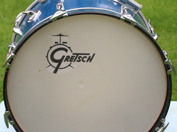 VIP Member: SOLD-- 1960s GRETSCH 14 x 20 round bage bass drum