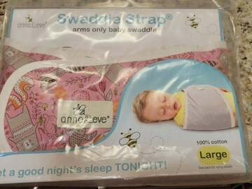 Selling with online payment: New Anna & Eve Swaddle Strap 3-6 months