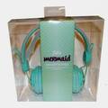 Liquidation/Wholesale Lot: Justice Mermaid Headphones with Seashells Over-The-Ear