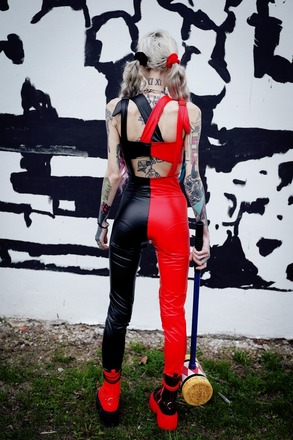 Harley Quinn Overalls + Top (Birds of Prey Alternate Version)