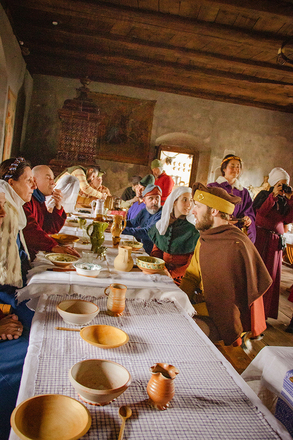 Burgbelebung Mai 2023 Meersburg - HISTORISCHES HANDWERK
