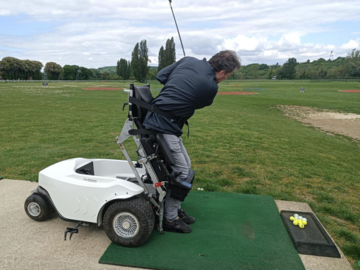 Actualité: Le golf de Maisons-Laffitte s'équipe pour les joueurs handicapés