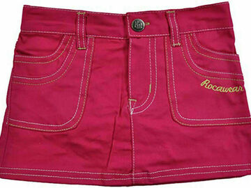 Selling with online payment: Rocawear Infant Girls Fuschia Skort Size 0/3M 3/6M 6/9M $22