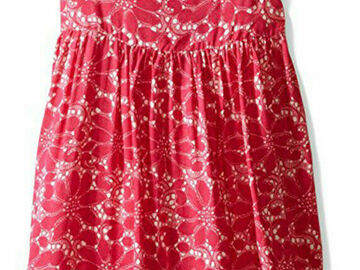 Selling with online payment: Juicy Couture Infant Pink Printed Rayon Challis Maxi Dress Size 1