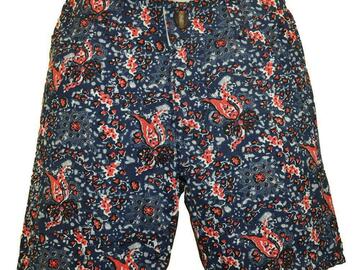 Selling with online payment: City Ink Toddler Boys Navy Blue & Red Printed Cotton Short Size 2
