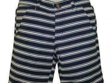 Selling with online payment: City Ink Boys Navy Blue & White Striped Cotton Short Size 4 5 6 7
