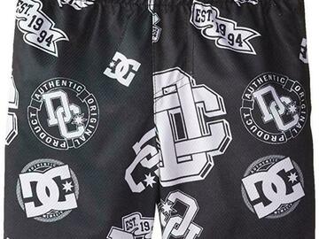 Selling with online payment: DC Shoes Boys Black & White mesh Logo Short Size 4 5 6 7 $38