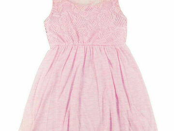 Selling with online payment: Sweet Vintage Toddler/Little Girls Light Pink Dress 2T 3T 4T 4 5 