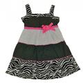 Selling with online payment: Sophie Fae Girls Polka Dot & Animal Print Dress Size 4 5  $24.99