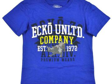 Selling with online payment: Ecko Unltd Toddler Boys S/S Bright Cobalt Blue Top Size 2T $16.50