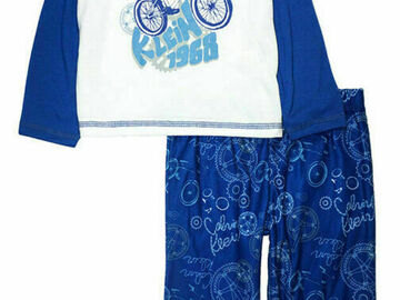 Selling with online payment: Calvin Klein Toddler Boys L/S Pajama Top 2pc Pajama Pant Set Size