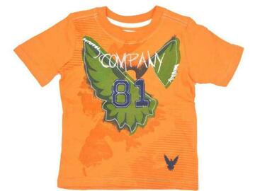 Selling with online payment: Company 81 Toddler Boys S/S Mandarin Orange Top Size 2T $26
