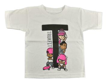 Selling with online payment: Trukfit Toddler Boys S/S White Logo Design Top Size 2T 3T 4T $16