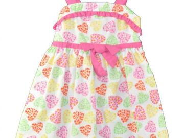 Selling with online payment: Sugah & Honey Little Girls Floral Print Dress Size 4 $23.99