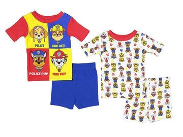 Selling with online payment: Paw Patrol Toddler Boys Four-Piece Snug Fit Pajama Set Size 2T 3T