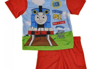 Selling with online payment: Thomas & Friends Toddler Boys Two-Piece Pajama Short Set Size 2T 