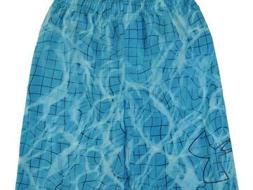 Selling with online payment: Under Armour Big Boys Blue & Black Swim Short Size 10 (Medium)