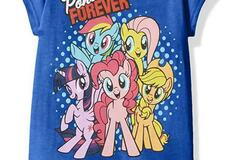 Selling with online payment: My Little Pony Toddler Girls S/S Blue Character Print Top Size 2T