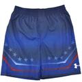 Selling with online payment: Under Armour Boys Midnight Navy Printed Swim Short Size 5