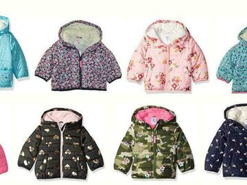 Selling with online payment: Carter's Girls Bubble Jacket (Assorted Colors) Size 2T 3T 4T 4 5/