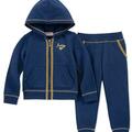 Selling with online payment: Juicy Couture Girls Navy 2pc Sweatsuit Size 3/6M 6/9M 12M 18M 24M
