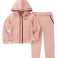 Selling with online payment: Juicy Couture Girls Pink 2pc Sweatsuit Size 3/6M 6/9M 12M 18M 24M