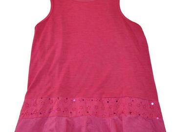 Selling with online payment: Dream Star Big Girls Fuchsia Pancho Tank Top Size 14 $26