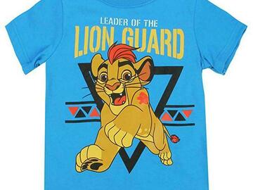 Selling with online payment: The Lion Guard Toddler Boys Blue Screen Print Top Size 2T 3T 4T