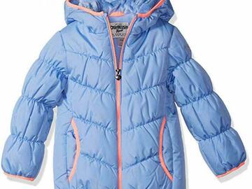 Selling with online payment: Osh Kosh B'gosh Infant Girls Blue & Pink Puffer Jacket Size 12M 1