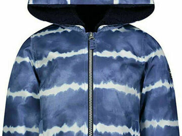 Selling with online payment: Osh Kosh B'gosh Boys Blue Fleece Lined Jacket Size 4 5/6 7