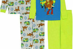 Selling with online payment: Scooby Doo Boys 4pc Pajama Pant Set Size 4 6 8 10