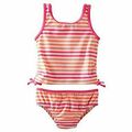 Selling with online payment: Osh Kosh Girls Striped Tankini Swimsuit Size 4 6 6X