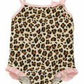 Selling with online payment: Osh Kosh B'gosh Girls Leopard Print 1pc Swimsuit Size 5 $36
