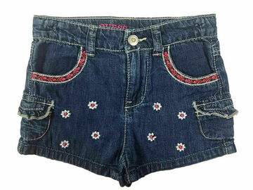 Selling with online payment: Guess Infant Girls Medium Stone Denim Short Size 24M 