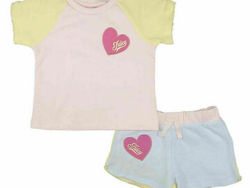 Selling with online payment: Juicy Couture Girls Two-Piece Short Set Size 2T 3T 4T 4 5 6 6X