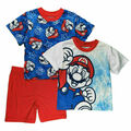 Selling with online payment: Super Mario Boys 3pc Pajama Short Set Size 4 6 8 10 12