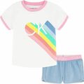 Selling with online payment: Calvin Klein Infant Girls 2 Pieces Short Set Size 12M 18M 24M