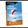 Vente: Coffret Wonderbox "Vol en parapente" (99,90€)