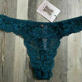 Buy Now: 10 Savage X Fenty By Rihanna Undie Forest Green Lace Thong MEDIUM