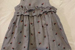 Selling with online payment: $124 Tartine Et Chocolat 3 3T Embroidered Cherry Dress Ruffle  